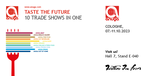 We will exhibit at Anuga!