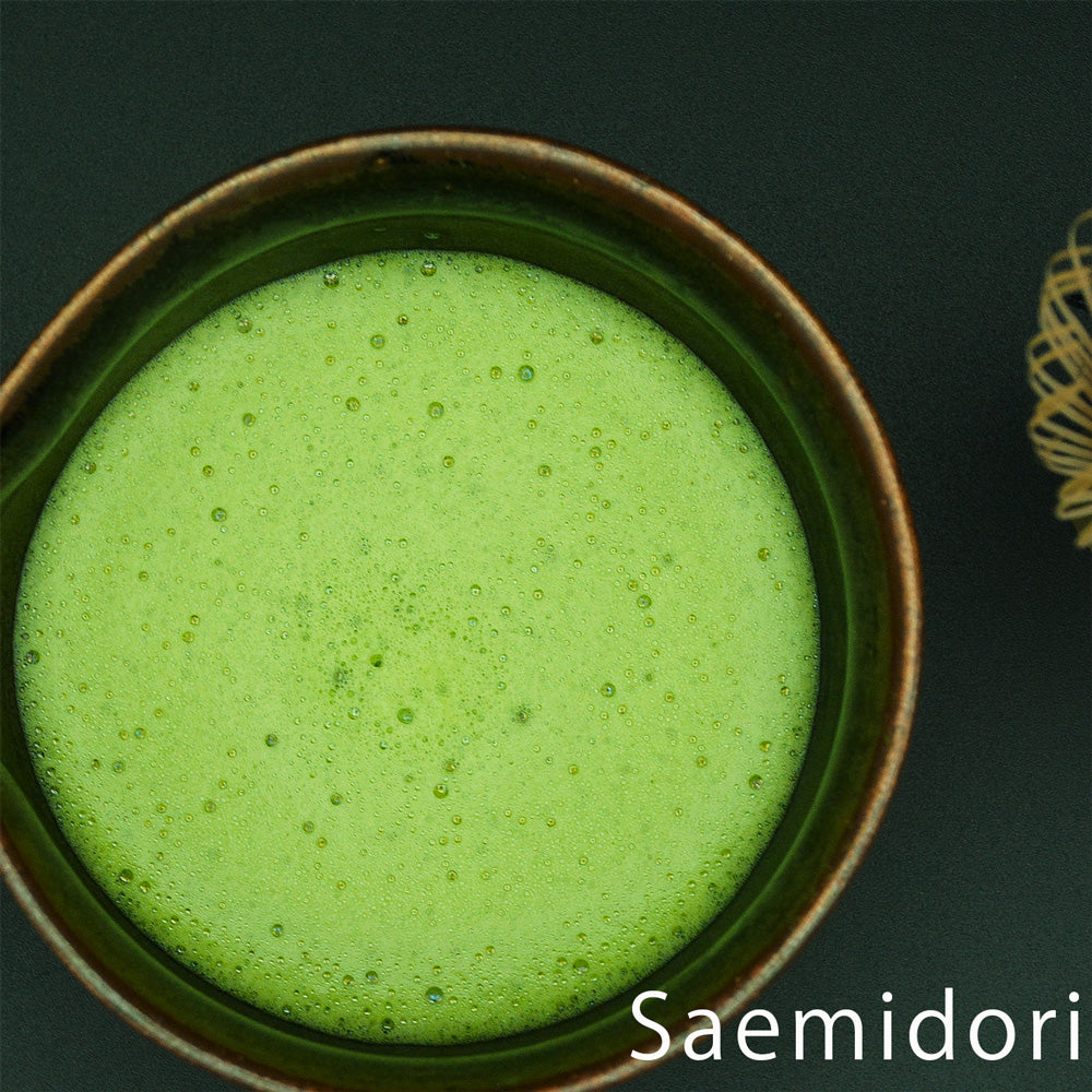 Matcha Saemidori Ceremonial Grade 1kg sample