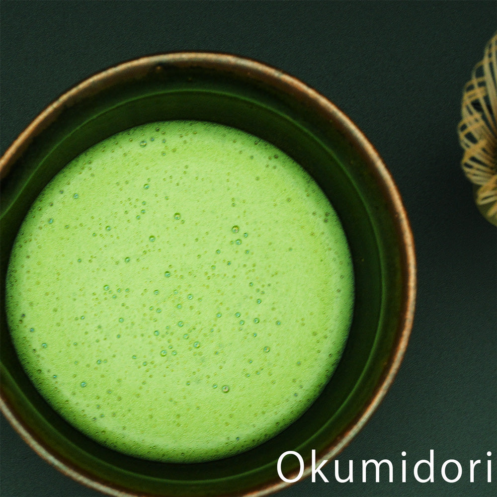 Matcha Okumidori Ceremonial Grade 1kg sample