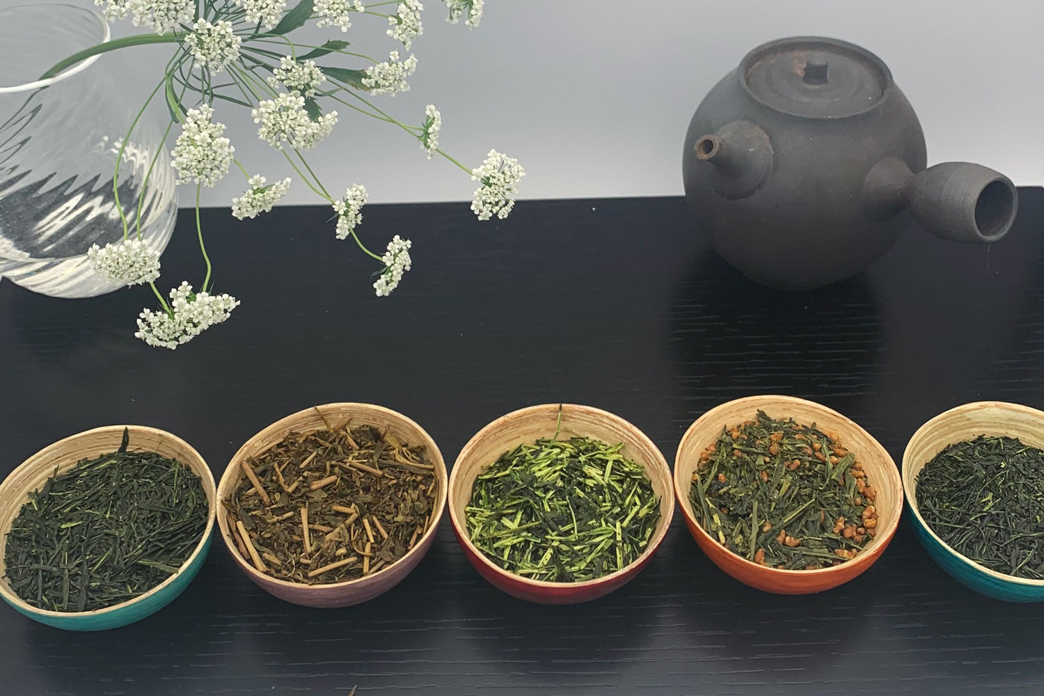 Organic Tea, Genmaicha, Hojicha