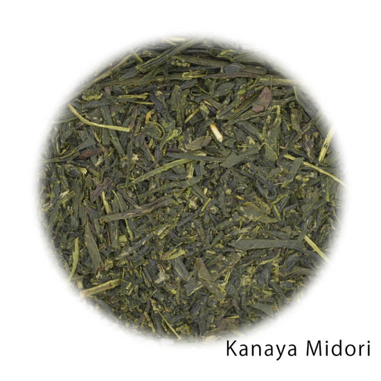 Kanaya Midori green tea leaves.
